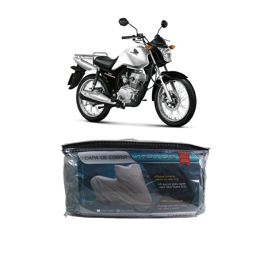 Capa para cobrir HONDA CG 150 Titan ESD Mix/Flex com forro P(201)