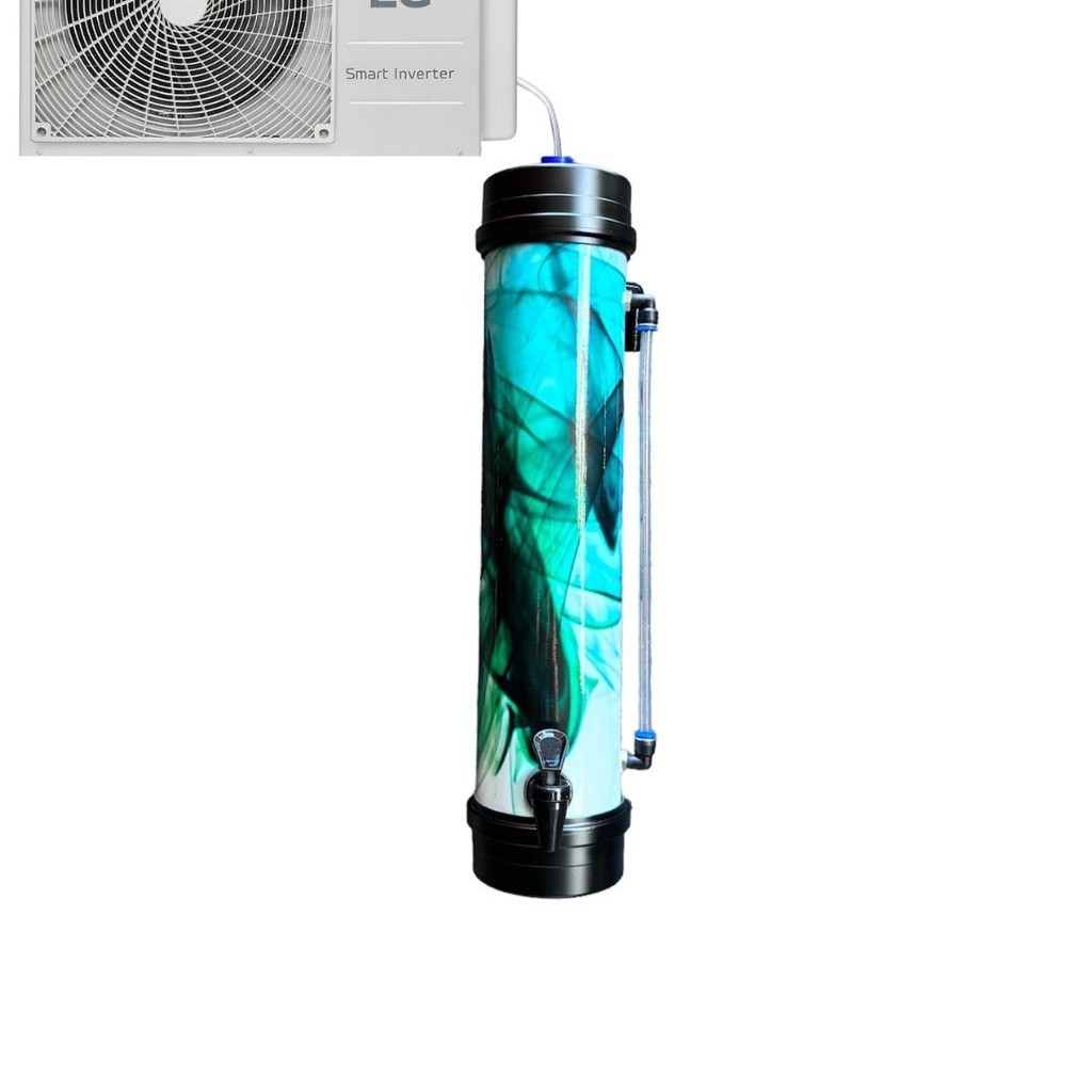 Dreno Coletor de Água para Ar Condicionado 3,5L Cor Fumaças - 50cm.