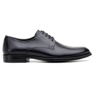 Sapato Masculino Bari Derby Couro Preto em Oferta na Shopee