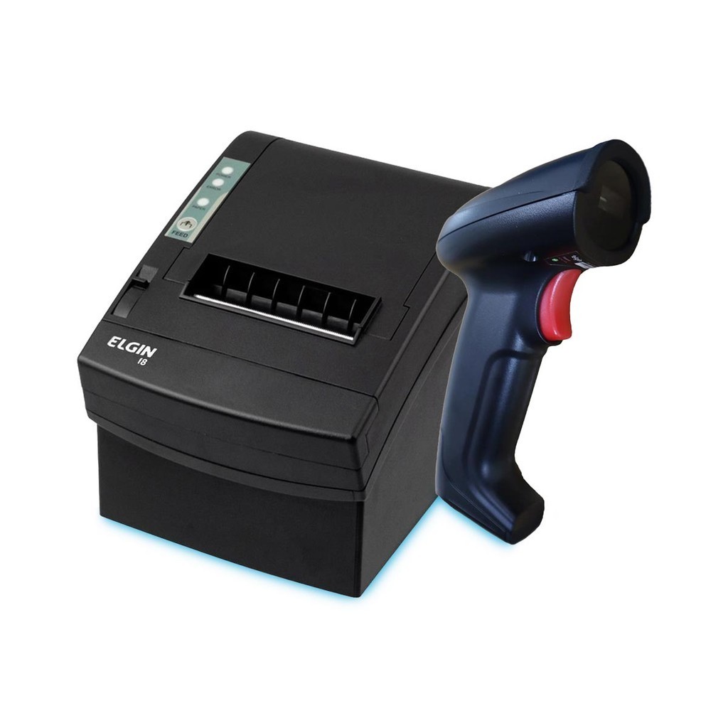 Kit Elgin impressora i8 + Leitor Flash II