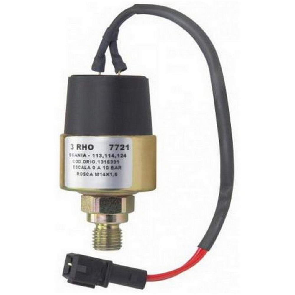 Sensor de pressão do óleo Scania 113, 114 e 124 - 3RHO7721 em Oferta na Shopee