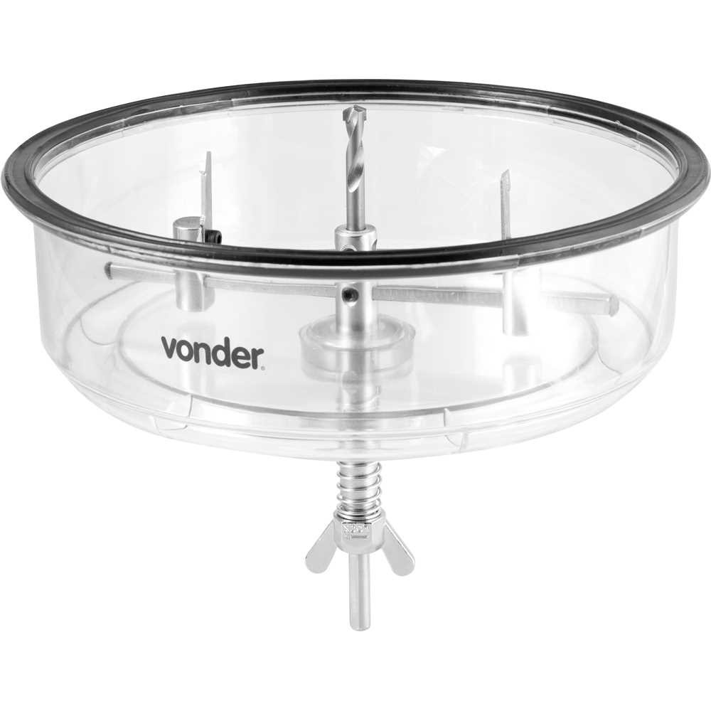 Furador Ajustável De 40 Mm A 200 Mm Com Coletor Vonder em Oferta na Shopee