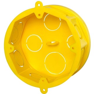 Caixa Luz Krona Octogno Amarela 4x4 - Embalagem com 12 Unidades em Oferta na Shopee