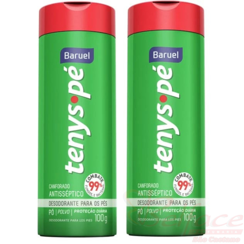 Talco para Pés Tenys Pé Baruel Cânfora 100g