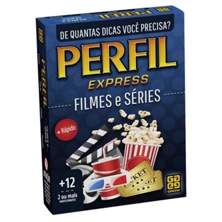Jogo de Perguntas e Respostas Perfil Express Filmes e Séries Grow - 04364 em Oferta na Shopee