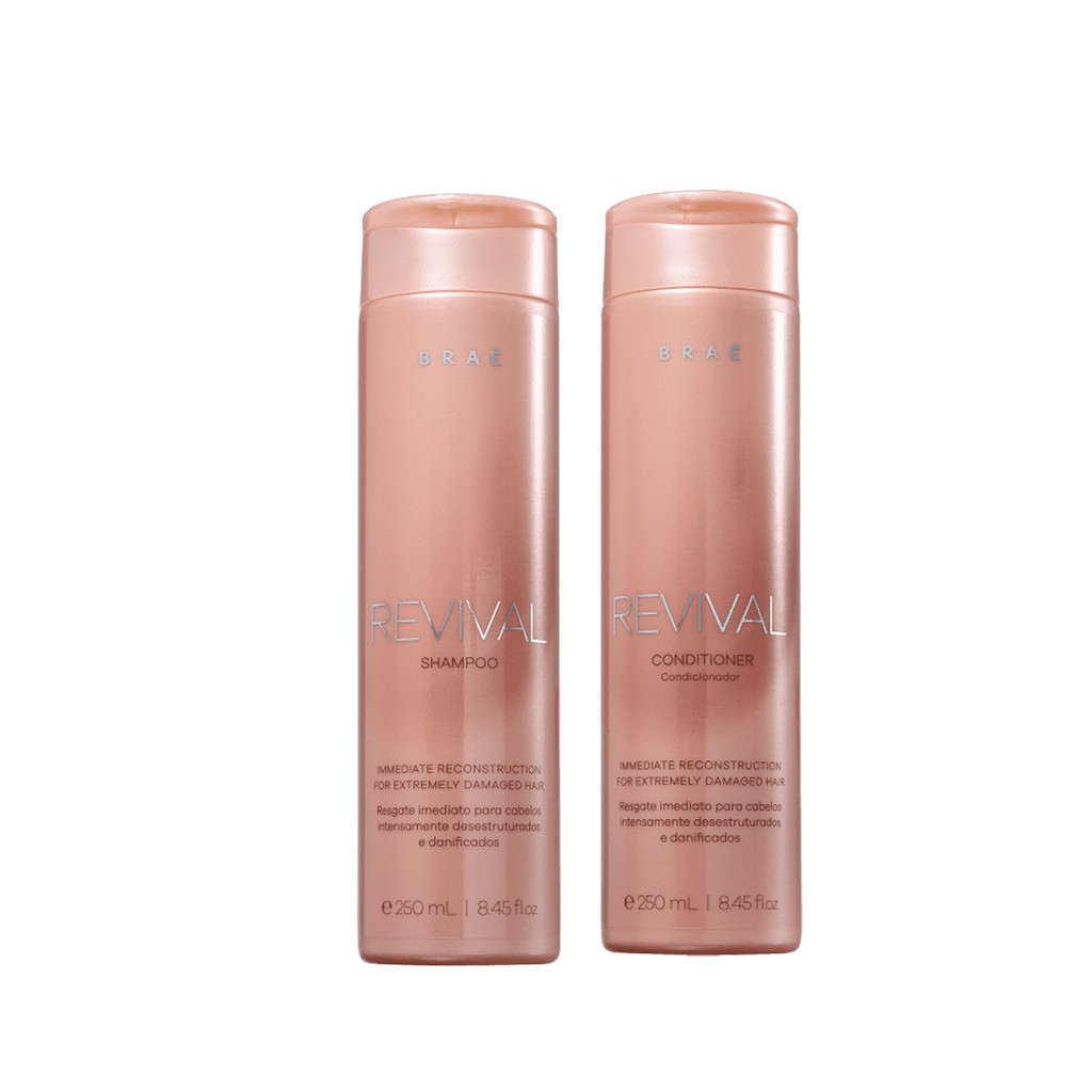 Kit Shampoo e Condicionador Revival Braé - Beauty