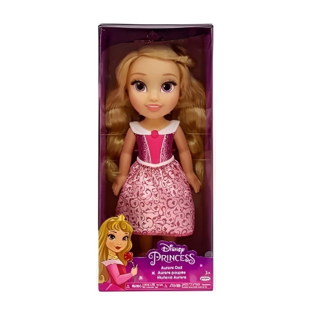 Boneca Toddler Princesas Disney Aurora 38cm Multikids - BR2142 em Oferta na Shopee