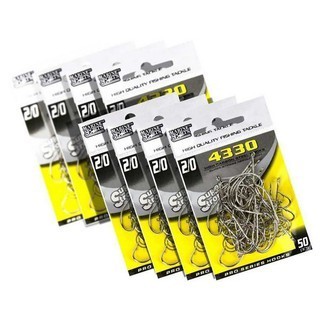 Anzol para Pesca 4330 N° 2/0 - MARINE SPORTS com  50 Peças em Oferta na Shopee