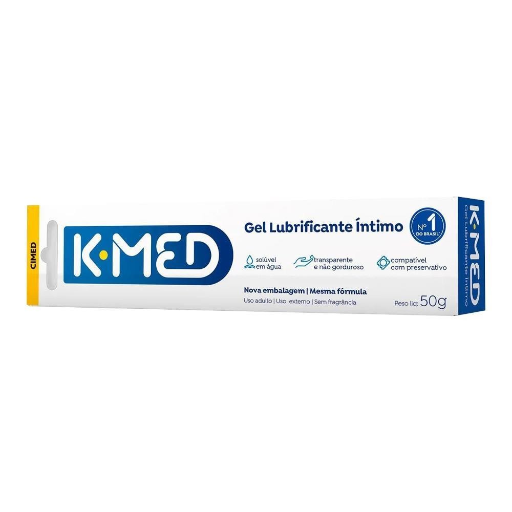 KMED GEL LUBRIFICANTE ÍNTIMO COM 50G - Health