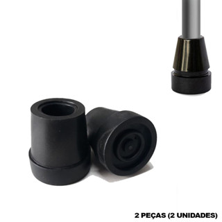 Ponteira De Borracha Para Muleta e bengala 3/4" pequena 2un em Oferta na Shopee