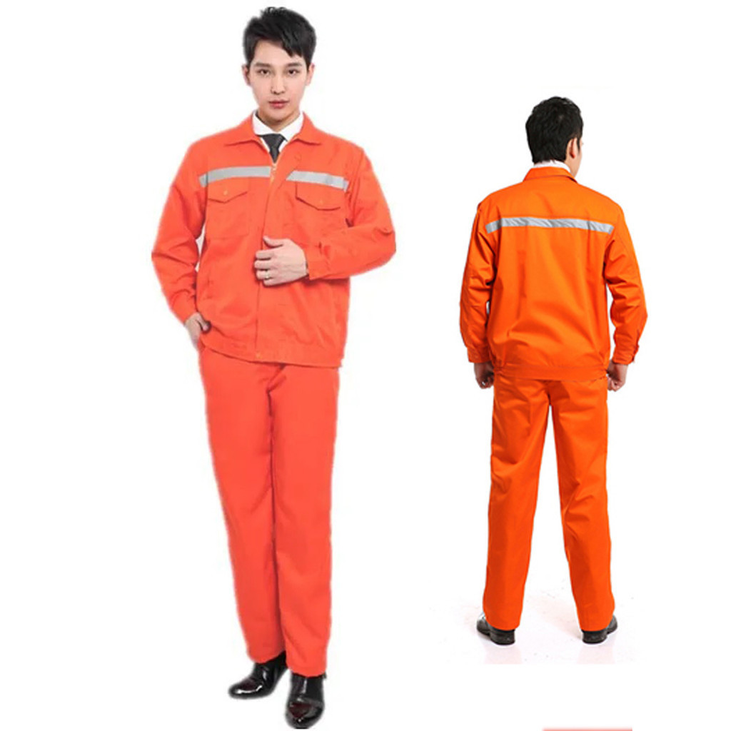 Conjunto Uniforme EPI Profissional Faixa Refletiva Eletricista Mecanico Construçao Civil Obra Serviço Segurança do Trabalho