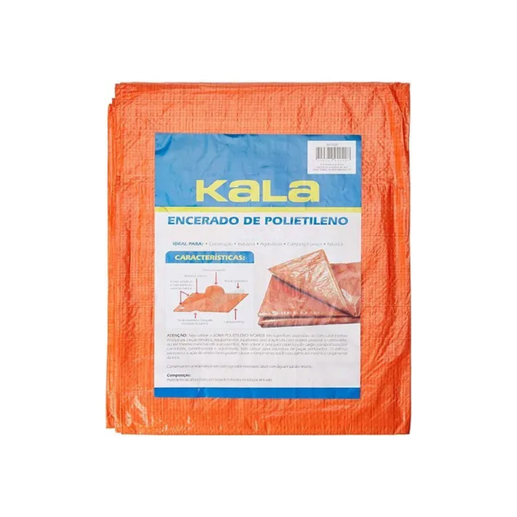 Lona Encerado Poliet 100 Micras - Kala em Oferta na Shopee