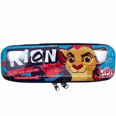 Estojo Metal Verde Kion Guarda do Leão 6x3.5x19cm Disney
