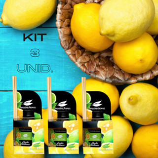 Kit 3 Aromatizadores Perfume De Ambiente Difusor 270 ml- Amazonia Aromas em Oferta na Shopee