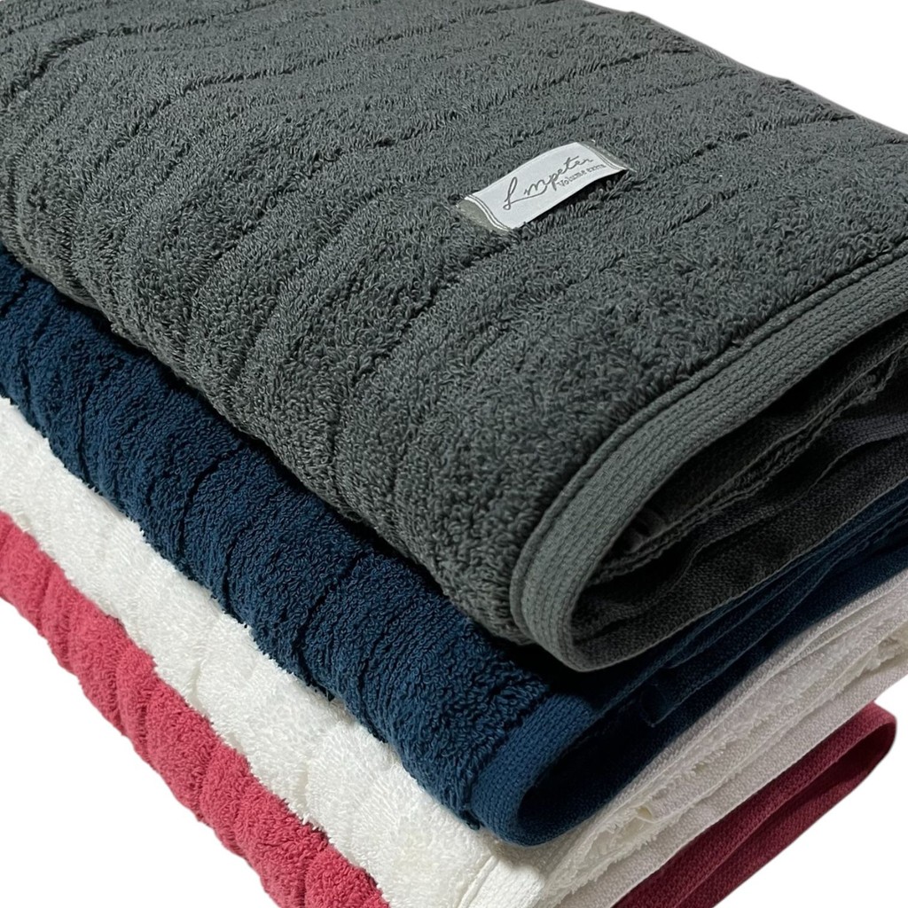 Jogo/Kit 4 Toalhas de Banho Loft Super Grossa Luxo Volume Extra Felpuda Macia Alta Absorçã...