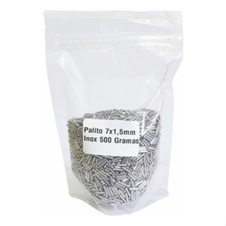 Palitos De Aço Inox Polimento Tamboreador 500g em Oferta na Shopee