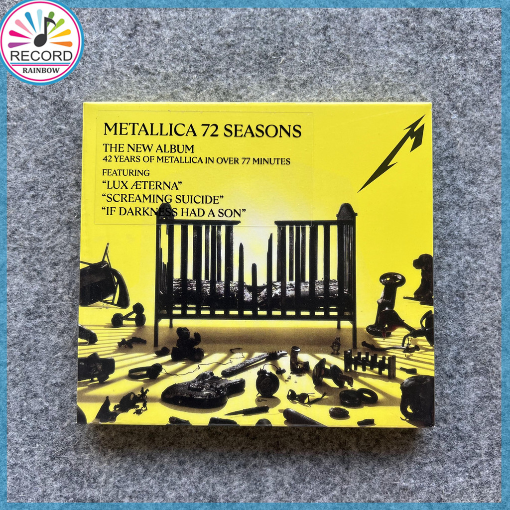 Metallica 72 Seasons CD Brand New Original Album [Lacrado] Br Available Stock em Oferta na Shopee