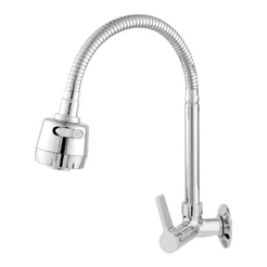 TORNEIRA PAREDE BICA MÓVEL GOURMET C-70 1167 OLIVEIRA METAIS