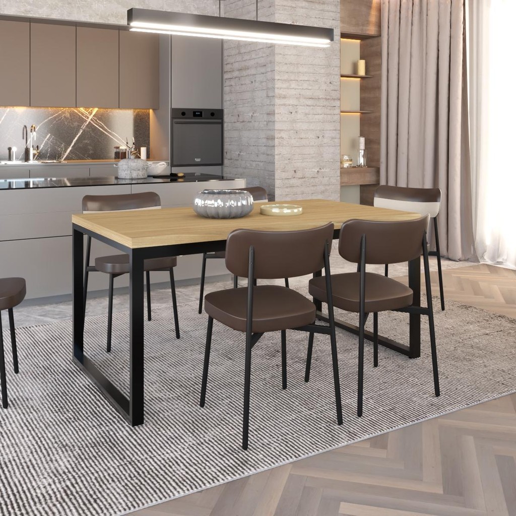 Mesa de Jantar Yon 160 X 90 X 76 cm
