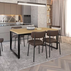 Mesa de Jantar Yon 160 X 90 X 76 cm