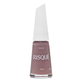 Esmalte Risqué Rosas Cremoso Cor Bali 8ml em Oferta na Shopee