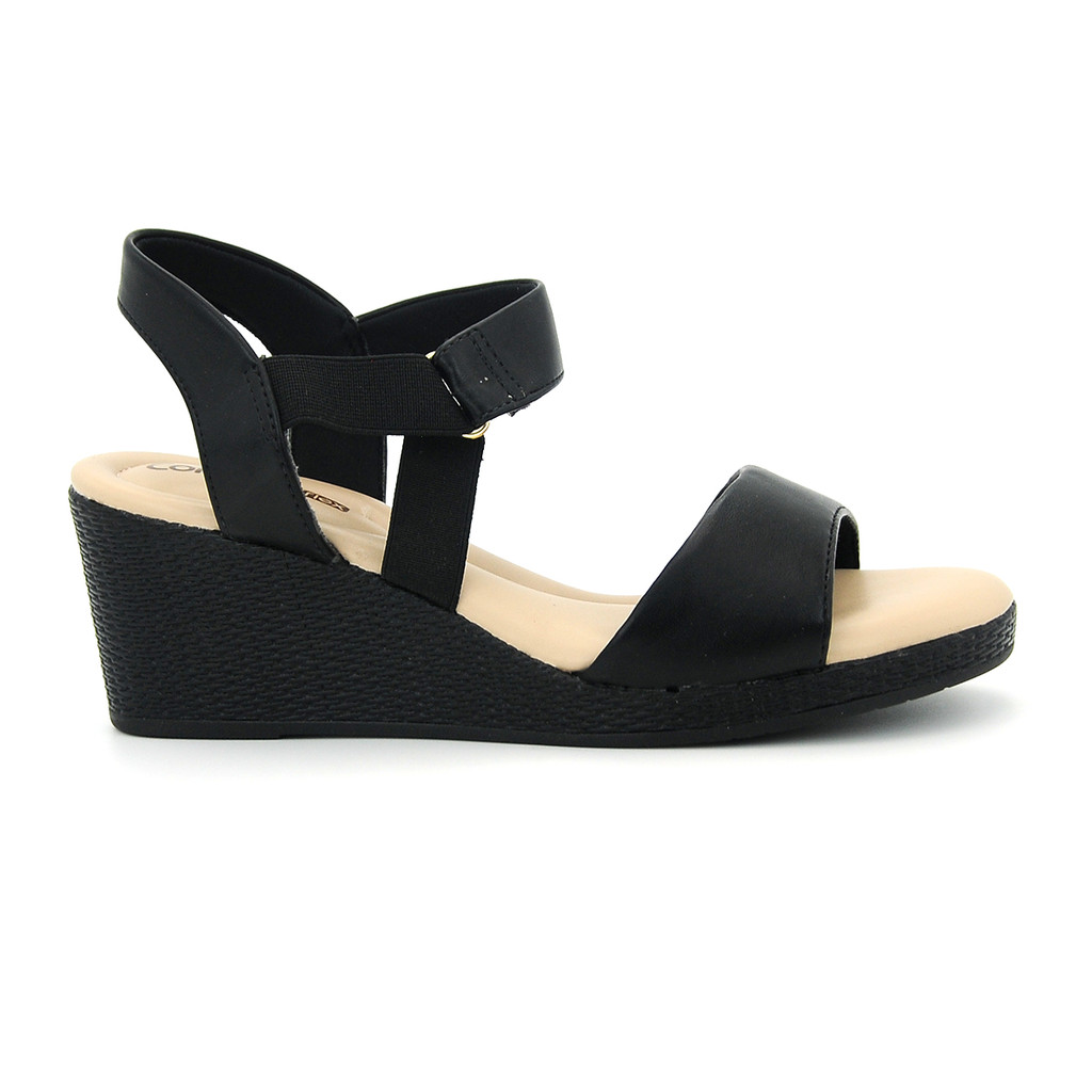 Sandália Comfortflex 2588303 Salto Alto Confortavel Feminino