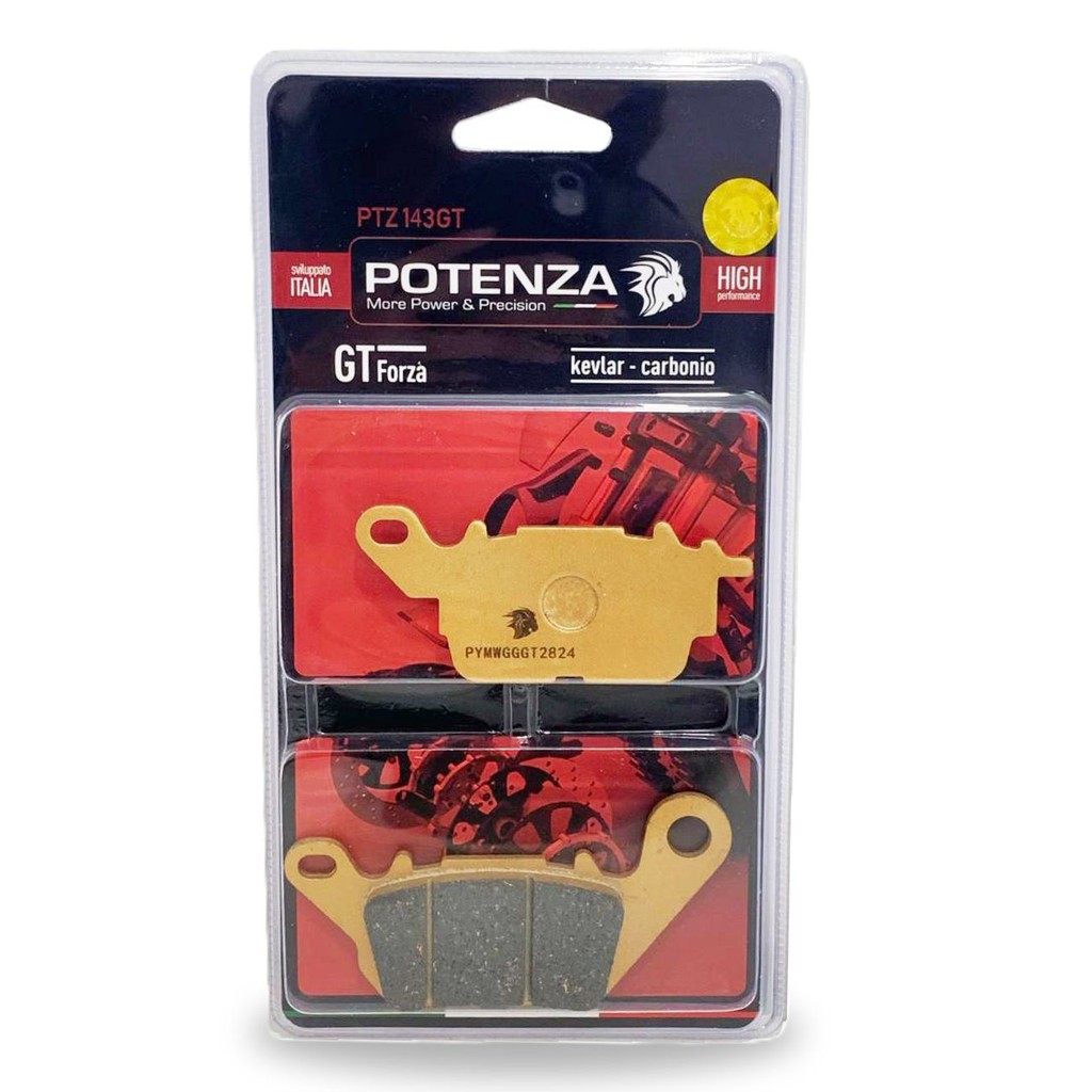 Pastilha de Freio Dianteira Nmax 160 / Fluo 125 Potenza Gt Forza (Metálica) em Oferta na Shopee