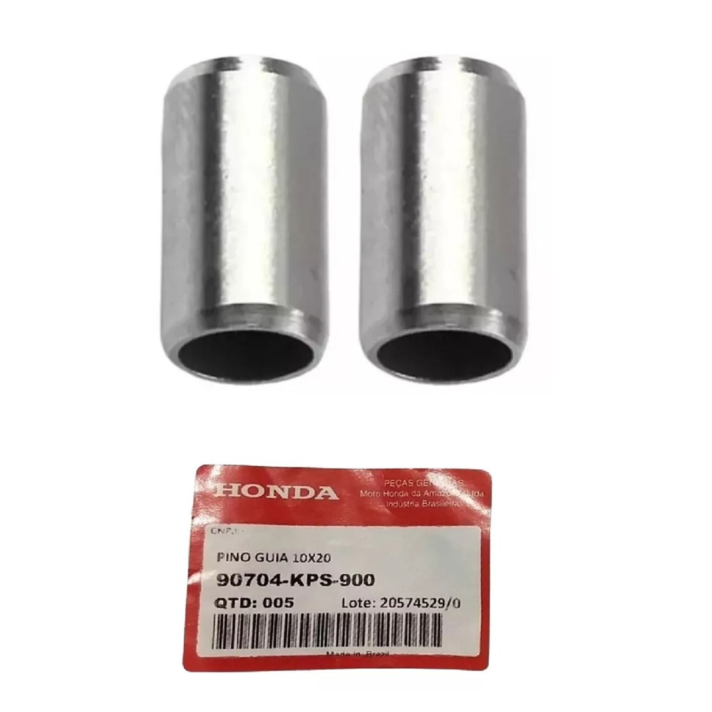 2 Pino Guia Cabeçote 10x20 Crf 230 Original Honda