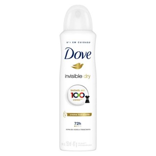 Desodorante Antitranspirante Aerosol Dove Invisible Dry 150ml em Oferta na Shopee