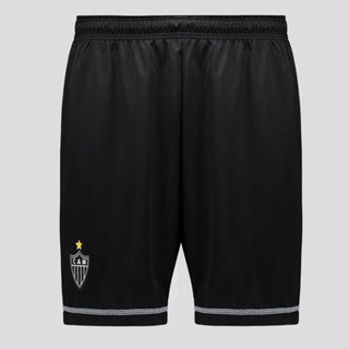 Bermuda Atlético Mineiro Taça Preta em Oferta na Shopee