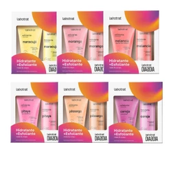 Kit Esfoliante E Hidratante Facial Corporal Aromas Labotrat