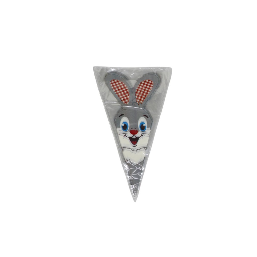 Kit 10 Sacos Cone Looney Tunes Coelho Páscoa Festa Lanche Escolar Pipoca Doces Surpresa Infantil