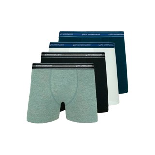 Kit com 4 Cuecas Boxer Lupo 523-088 Colorido em Oferta na Shopee