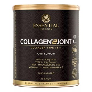 Collagen 2 Joint Essential Nutrition 300g Neutro Colágeno Tipo 2, MSM, Ácido Hialurônico e Vitaminas em Oferta na Shopee