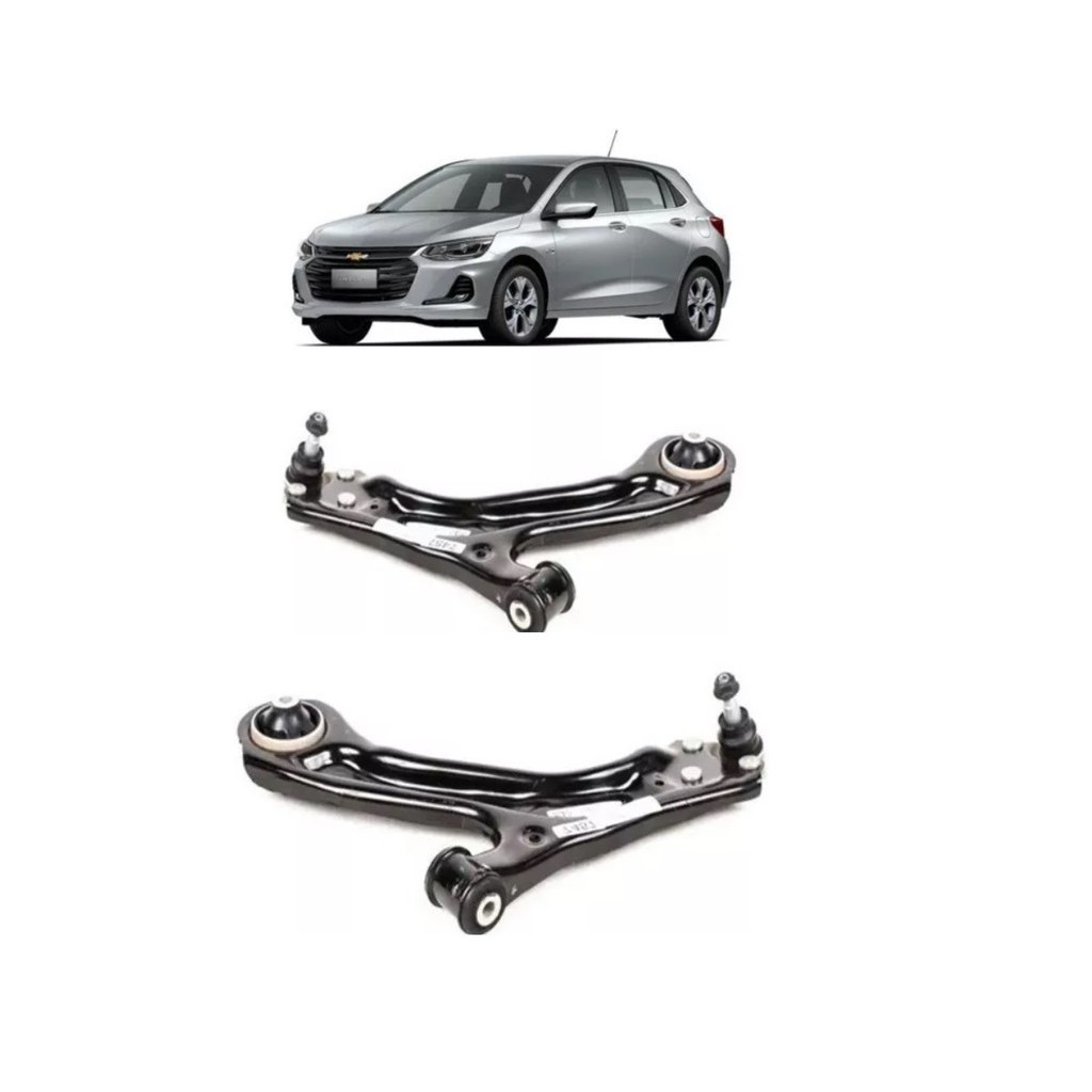 Par Bandeja Suspensão Gm Onix Tracker Turbo 2021 A 2022