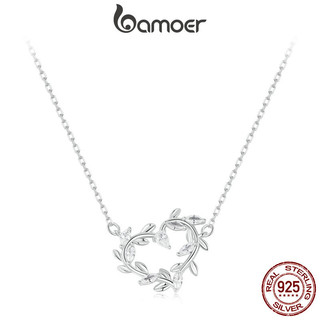 Colar De Fita Bamoer 925 Sterling Infinito Design De Amor Ocasião Diária Jóias Presentes Para Mulheres Namorada em Oferta na Shopee
