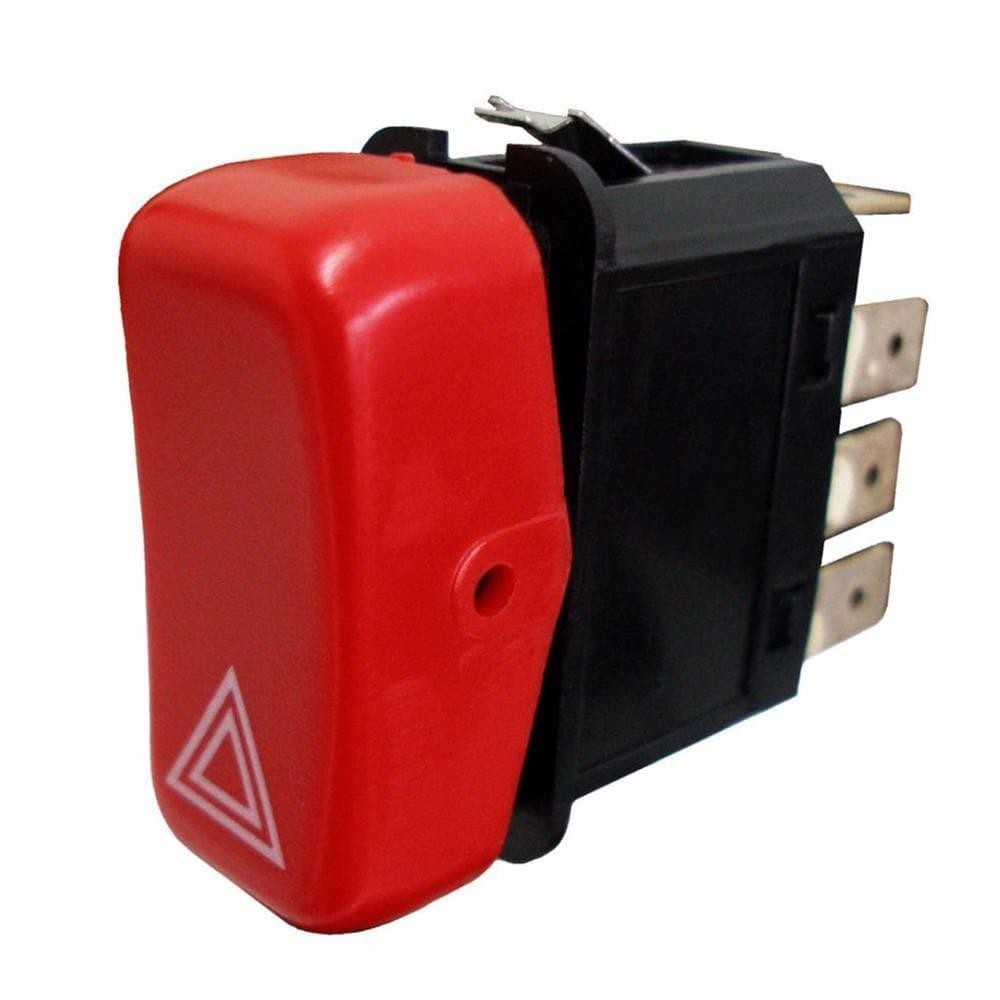 Botão de Emergência Pisca Alerta - Mercedes-Benz / Agrale / Marcopolo e Volare - DNI 2102 em Oferta na Shopee