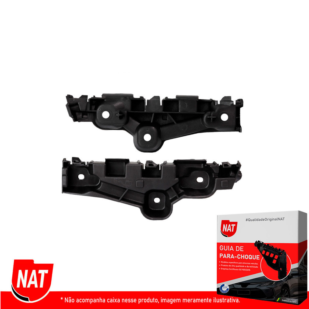Suporte Guia Parachoque Sandero Logan 2015 Até 2019 Dianteiro