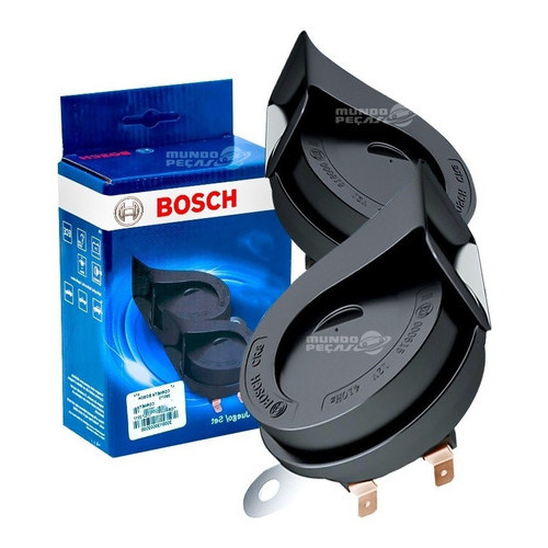 Buzina Caracol Bosch 12v Cr8 Grave Agudo Original Com Nf em Oferta na Shopee