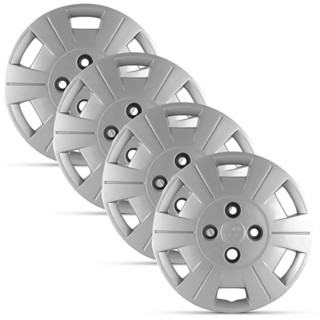 Jogo 4 Calota Modelo Original Celta Prata Aro 13 Grid em Oferta na Shopee