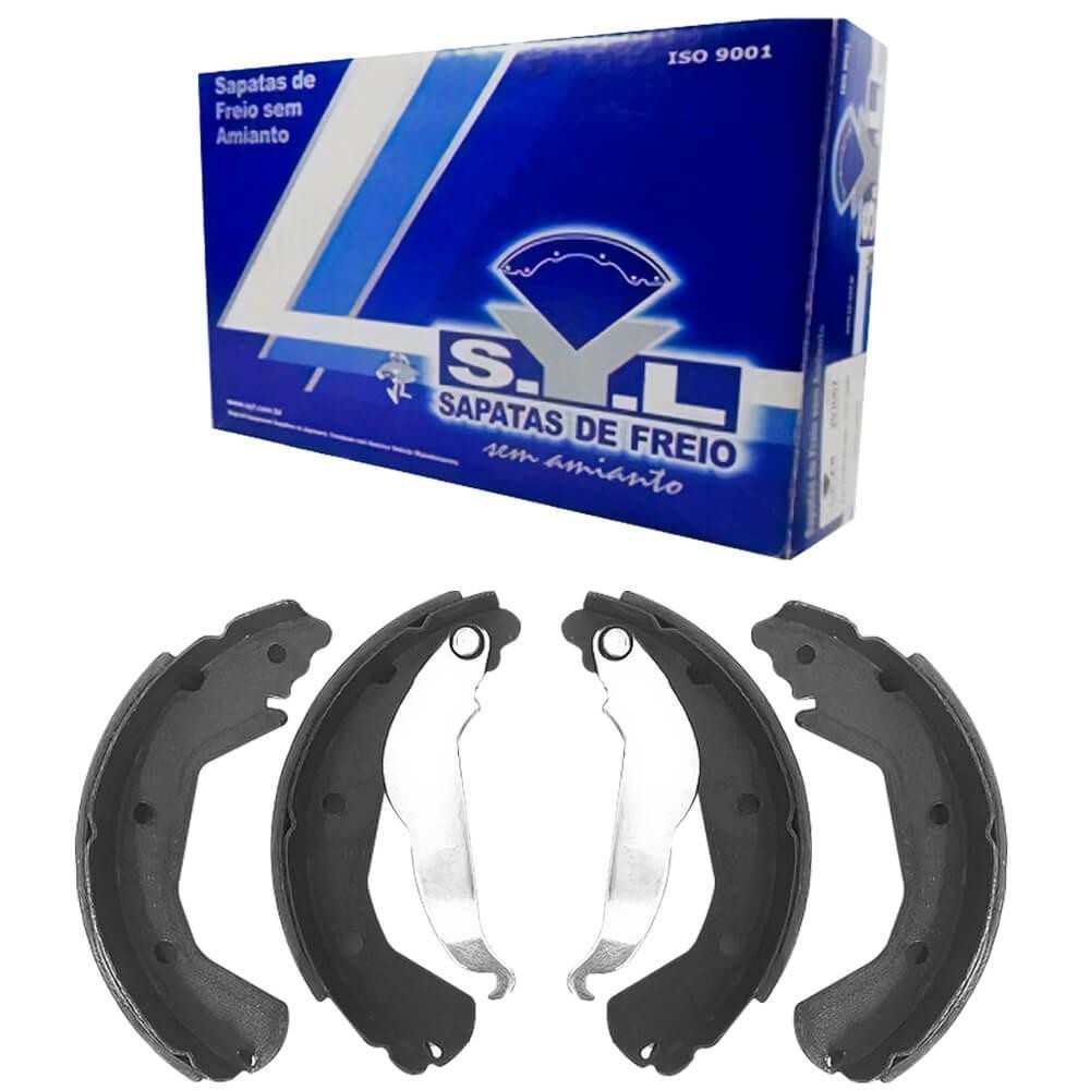 Sapata Lona Freio Doblo Strada 2001 A2022 Traseira Bosch Syl
