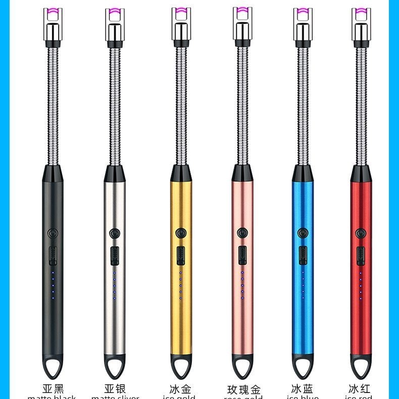 Acendedor Fogão vela e carvão  Eletrônico isqueiro Usb Recarregável