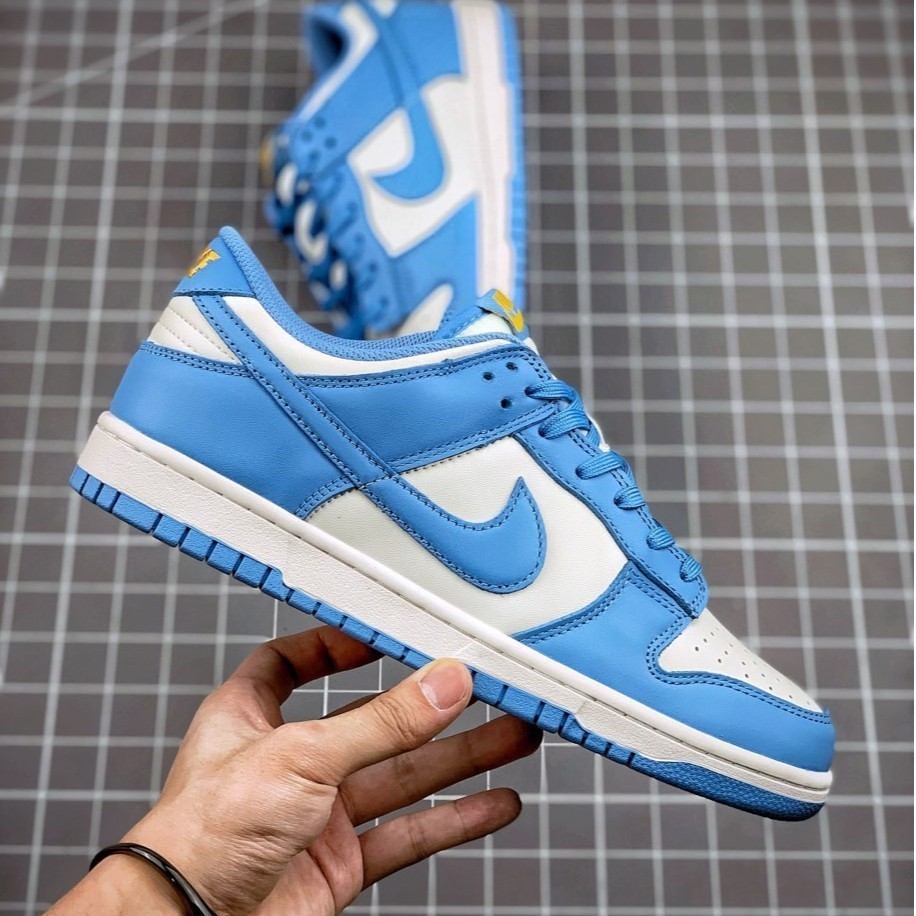 Tênis unisex da série Nike Dunk SB Casual Simples Tendências Acadêmica Tênis Baixo Azul