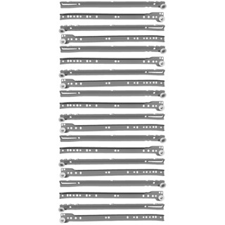 Kit 10 Corrediça Trilho Cinza Gaveta 400mm 40cm Extra 5 Par em Oferta na Shopee