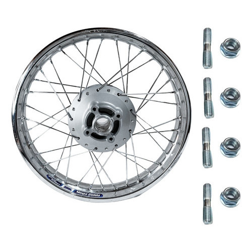 Aro Roda Traseiro + 4 Prissioneiro Fan 125 09/20 C/ Raio 4m