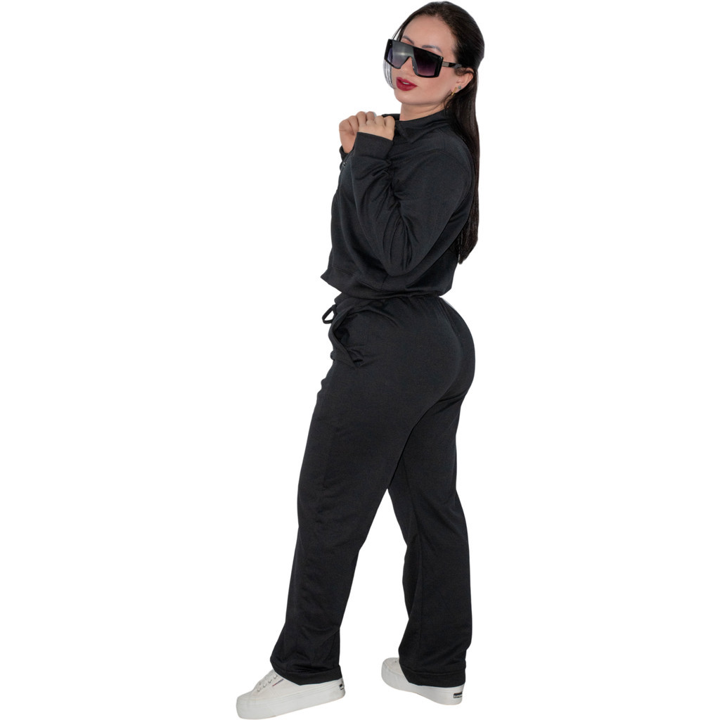 Conjunto Feminino Moleton Inverno Super Elegante