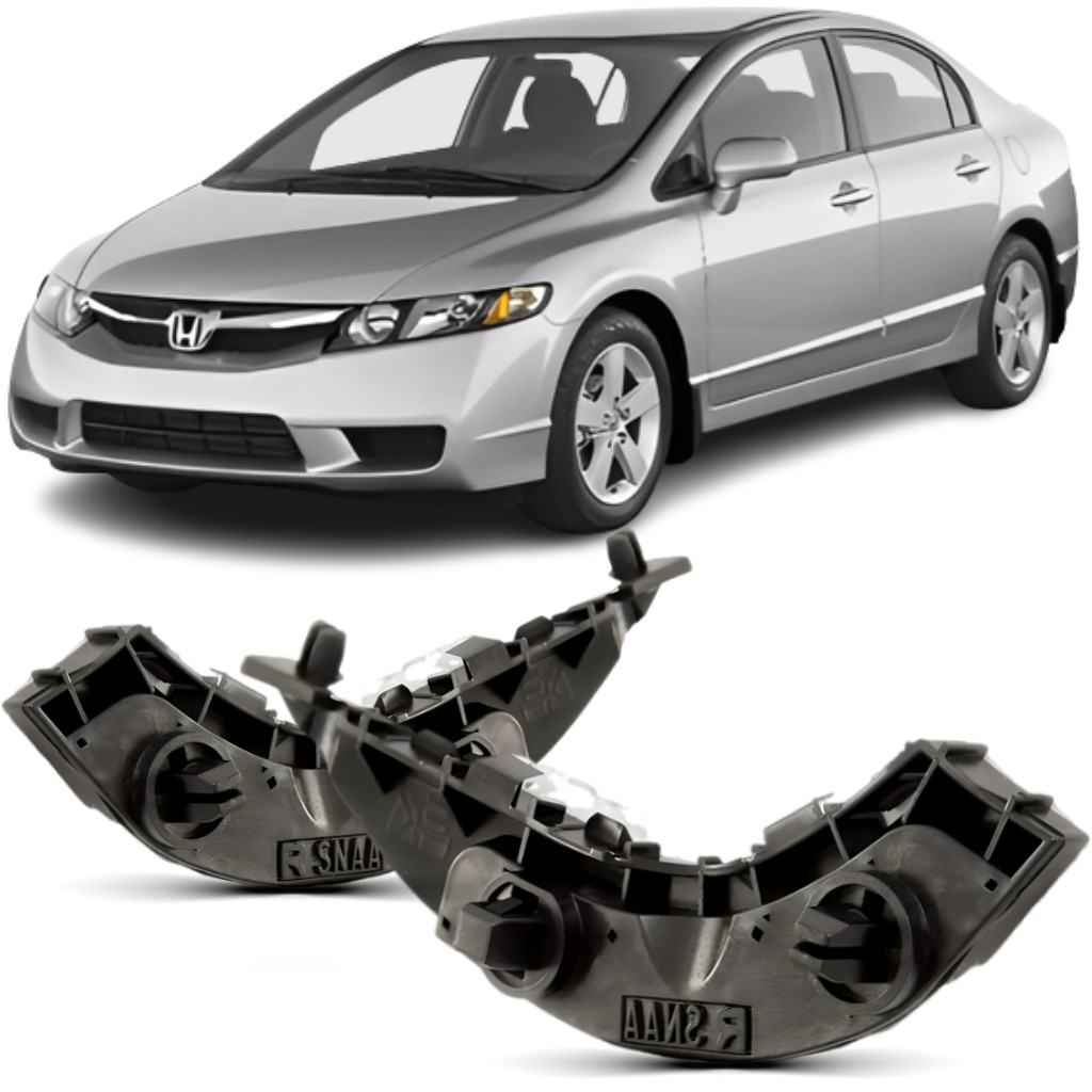 Suporte Guia Parachoque Dianteiro Honda Civic 2008 á 2011
