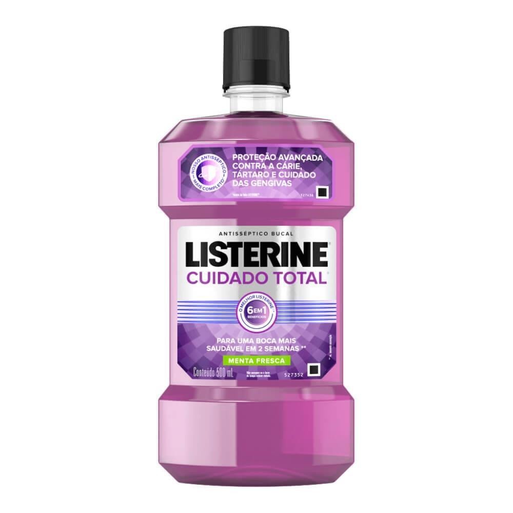 LISTERINE CUIDADO TOTAL COM 500ML em Oferta na Shopee
