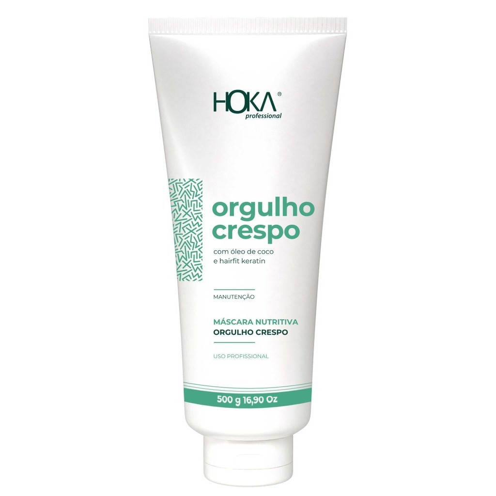 MÁSCARA ORGULHO CRESPO HOME CARE 500g - HOKA PROFESSIONAL