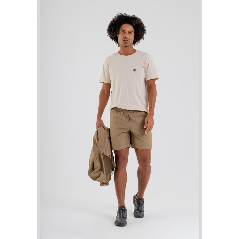 Bermuda Masculina em Tecido Corta Vento The Philippines em Oferta na Shopee